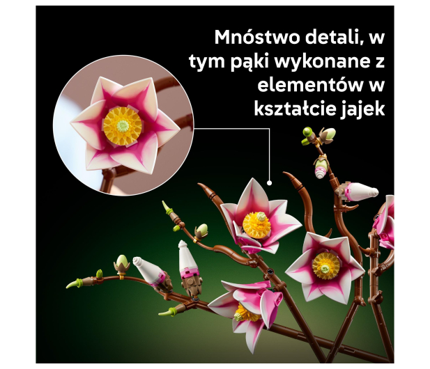 LEGO BOTANICALS 11510 Gałązki magnolii - 1489546 - zdjęcie 7